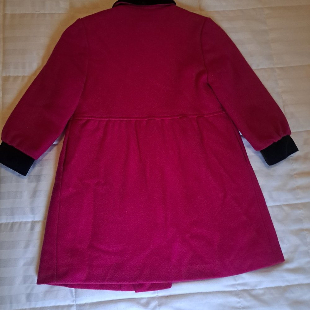 Braetan Girls Wool Coat - Picture 2 of 3